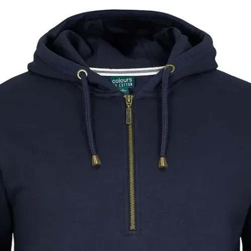 C of C Brass 1-2 Zip Hoodie S3FHZ