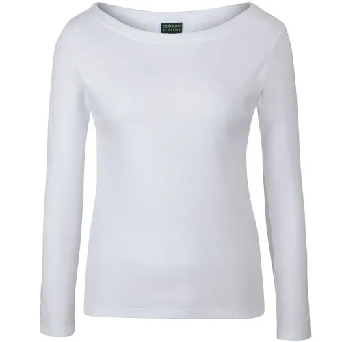 C of C Ladies LS Boat Neck Tee 1BTL