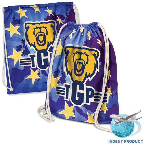 Florida Cotton Drawstring Backpack