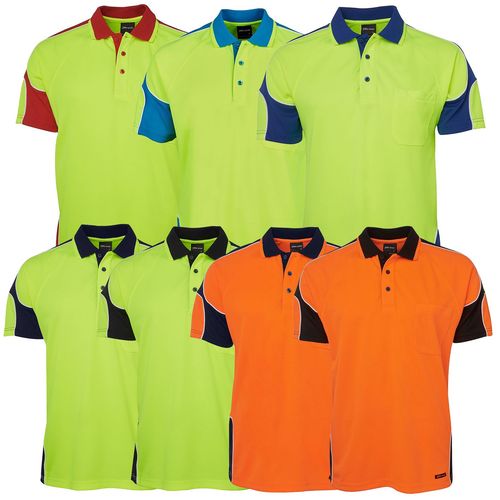 JB's Hi Vis Arm Panel Polo