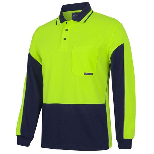 JB's Hi Vis LS Gap Polo