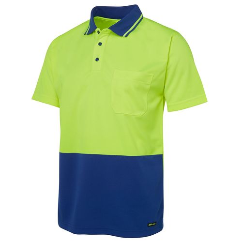 JB's Hi Vis Non Cuff Traditional Polo