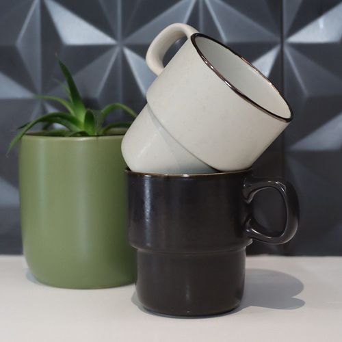 Keepsake Stackable Coffee Cup - Set of 2