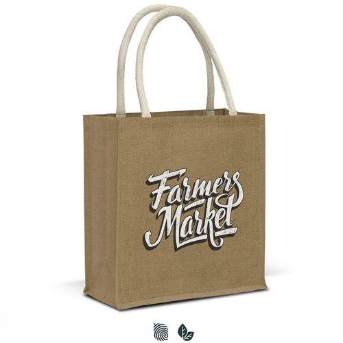 Lanza Starch Jute Tote Bag