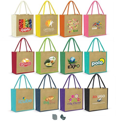 Monza Jute Tote Bag