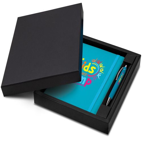 Omega Notebook and Pen Gift Set