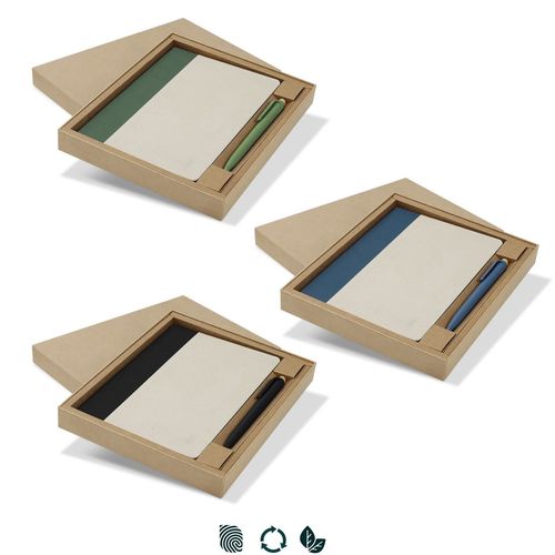 Paulo Notebook and Pen Gift Set