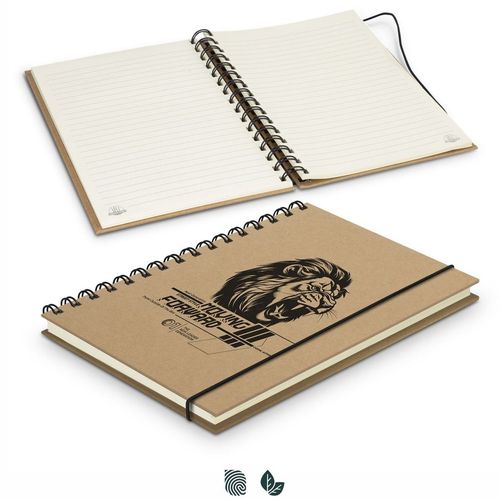 Sugarcane Paper Spiral Notebook