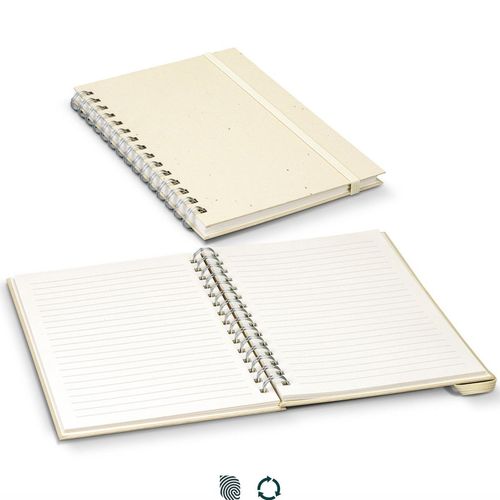 Terra Recycled Paper Spiral Notebook