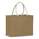 Torino Starch Jute Tote Bag