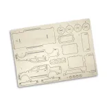 BRANDCRAFT UTE Wooden Model