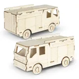 BRANDCRAFT Fire Truck Wooden Model