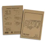 BRANDCRAFT Fire Truck Wooden Model