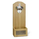 NATURA Bamboo Wall Mounted Bottle Opener