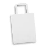 Medium Flat Handle Paper Bag Portrait
