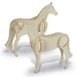 BRANDCRAFT Horse Wooden Model