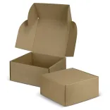 Die Cut Box with Locking Lid - 225x225x113mm