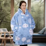 Full Colour Blanket Hoodie