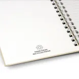 Terra Recycled Paper Spiral Notebook