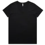 4023-wo's-maple-v-neck-tee-black.webp