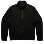 4125-wo's-stencil-half-zip-crew-black.webp