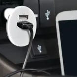 Monza Car Charger - In Use with Blank