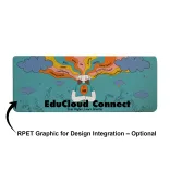 Tasktamer Desk Mat - Sublimation with RPET Message