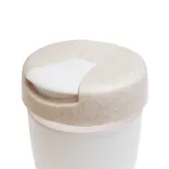 Vienna Eco Coffee Cup / Silicone Band - Lid on Cup