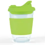 Vienna Coffee Cup / Snap Lid - Light Green