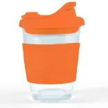 Vienna Coffee Cup / Snap Lid - Orange