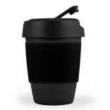 Kick Coffee Cup / Silicone Band - Black