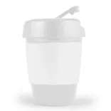 Kick Coffee Cup / Silicone Band - White