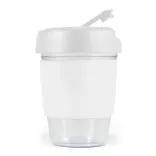 Kick Cup Crystal / Silicone Band - White