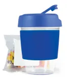 Kick Coffee Cup with Jelly Beans - Dark Blue