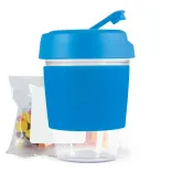 Kick Coffee Cup with Jelly Beans - Light Blue