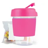 Kick Coffee Cup with Jelly Beans - Pink