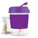 Kick Coffee Cup with Jelly Beans - Purple