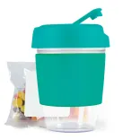 Kick Coffee Cup with Jelly Beans - Teal