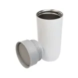 Flair Stainless Steel Coffee Cup - White Lid Off