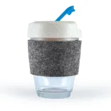 Vienna Eco Coffee Cup / RPET Band - Light Blue