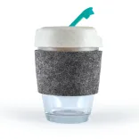 Vienna Eco Coffee Cup / RPET Band - Teal