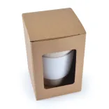 Kick Eco Coffee Cup / Silicone Band  - Natural Box