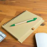 Savannah Notebook / Matador Pen - Natural/Green