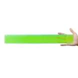Transparent 30cm Ruler - Transparent Light Green