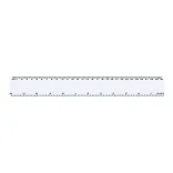 30cm Ruler - White