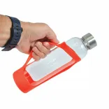 Capri Glass Bottle / Silicone Sleeve - Carrying