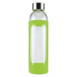 Capri Glass Bottle / Silicone Sleeve - Light Green