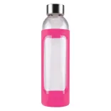 Capri Glass Bottle / Silicone Sleeve - Pink