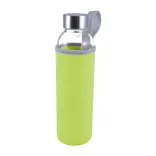 Capri Glass Bottle / Neoprene Sleeve - Light Green