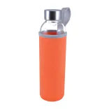 Capri Glass Bottle / Neoprene Sleeve - Orange
